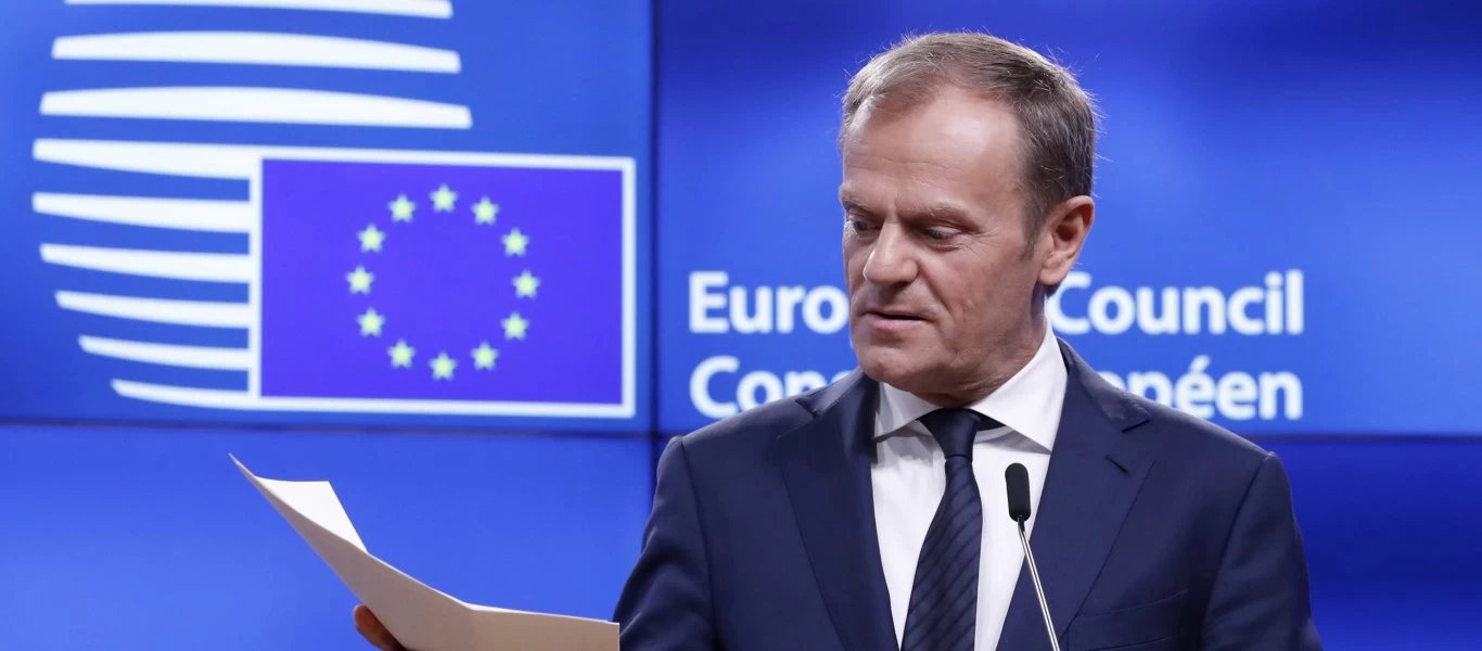 Ν.Τουσκ: «Οι Έλληνες πρέπει να είναι λογικοί και πραγματιστές απέναντι στην Τουρκία»